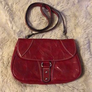 KGB Red Cross Body Bag